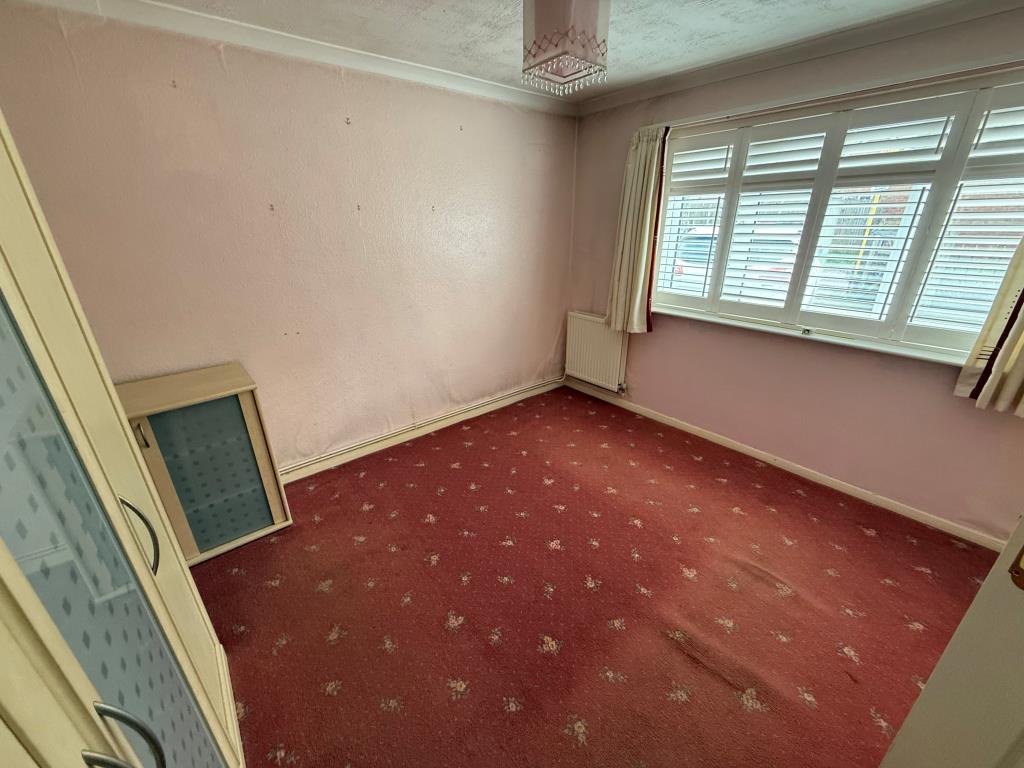 Lot: 105 - SEMI-DETACHED BUNGALOW FOR IMPROVEMENT - Bedroom Two